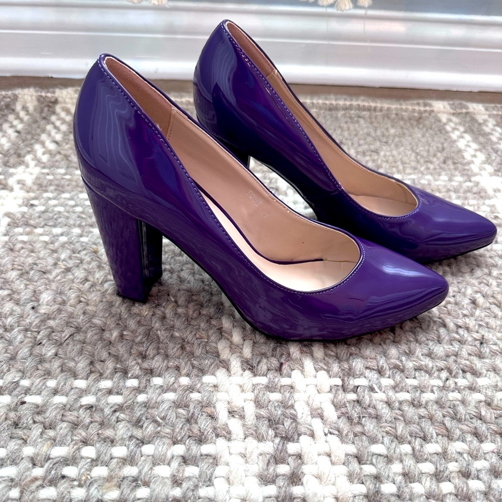 Purple heels